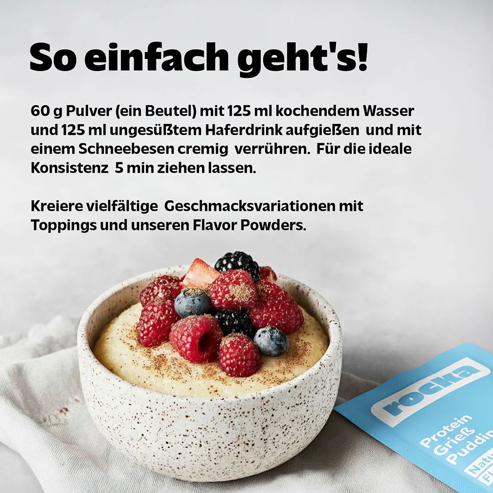 Protein Grieß Pudding - Image 9